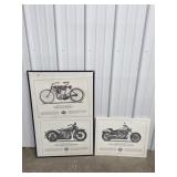 Harley Davidson Bike Model Prints