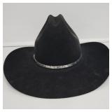 Black Western Style Cowboy Stetson Hat