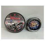 Dale Earnhardt Clock and NASCAR Racing Clock