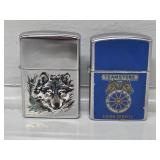 Zippo Wolf Lighter, Teamsters Union Service