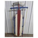 Metal and Wooden Sled