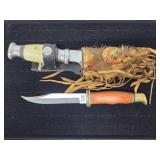 Frost Cutlery Knife with Wooden Handle, Knife