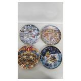 McDonald's 8In Collectors Plates (4)