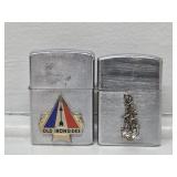 Zippo Old Ironsides Lighter, Carrib Water Scene