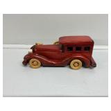 1930's Handcrafted Wooden Toy Coupe