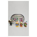 Christmas Tin Tray,Resin Santa,Bears