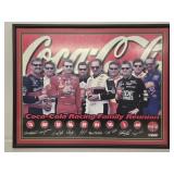 Coca-Cola Racing Family Reunion Framed Photo