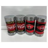 Coca-Cola Fountain Service Salt & Pepper Shakers
