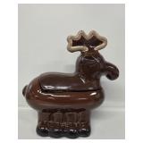 1985 Ceramic Reindeer Cookie Jar
