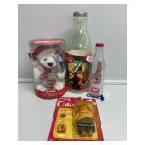 Coca-Cola Polar Bear & Watch, Bank, Doll