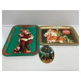 Coca-Cola Christmas Serving Trays, Suncatcher