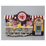 Coca-Cola 3D Ice Cream Shop Clock