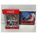 Coca-Cola Mini Clock & Holiday CD