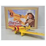 ERTL Coca-Cola 1932 Northrop Gamma Die Cast M