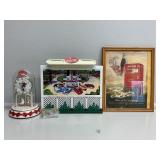 Coca-Cola Anniversary Polar Bear Dome Clock