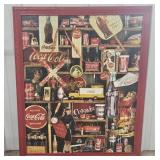 Framed Coca-Cola Puzzle