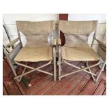 Natural Gear Folding Chairs (2)