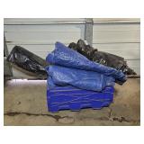 Tote with Plastic Tarps