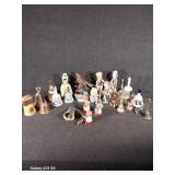 Glass Bells, Animal Figurines,