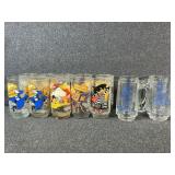 McDonalds Glasses, Snoopy Glass & Glass Mugs