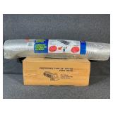 Type B Dryer Vent Hood, Flexible Ducting