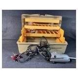 Tackle Box, Craftsman Chain Saw Sharpner, Allen