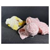 Small Pink Afghan Blanket