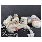 Assorted White Yarn