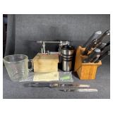 Apple Peeler/Corer/Slicer , Glass Measuring Cup