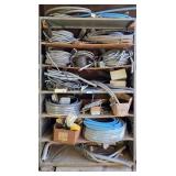 Metal Shelf with Wiring