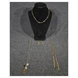 14K Gold Necklaces(2), 14K GF Necklace, 14K Gold