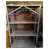 Metal 5 Shelf Unit x2