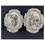 Chalkware Wall Art(2)