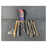 Wrench Box End Drop, WD-40