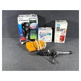 Mens Trimmer, Curling Iron, Home Sharps Container