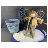 Plastic Butterfly Decor, Angel Figure, Pop Up