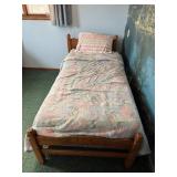 Twin Sized Mattress with Frame