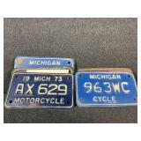 Michigan Motorcycle License Plates & ORV Plates