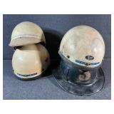 Black Firefighters Helmet & Half Shell Helmets(3)