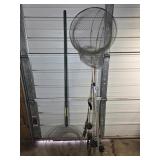 Fishing Poles and Fishing Net