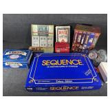 James Bond VHS Tapes, Card Games, Dominoes