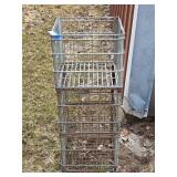 3 Wire Milk Crates