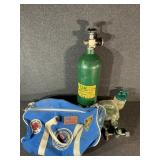 High Pressure Gas Cylinder Tank W/Valve