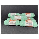 Mary Maxim Mellowspun Mint Colored Yarn