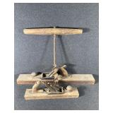 Wooden Planer, Wooden Handled Drill