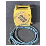 Cord Reel With Extension Cord