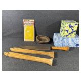 Ash Trays, Kleenex, Body Filler Spreader
