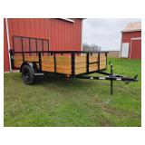 Wood Side Utility Trailer