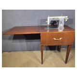 Wizard Sewing Machine with Wooden Sewing Table