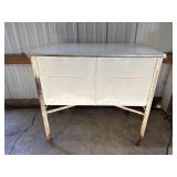Metal Double Wash Tub